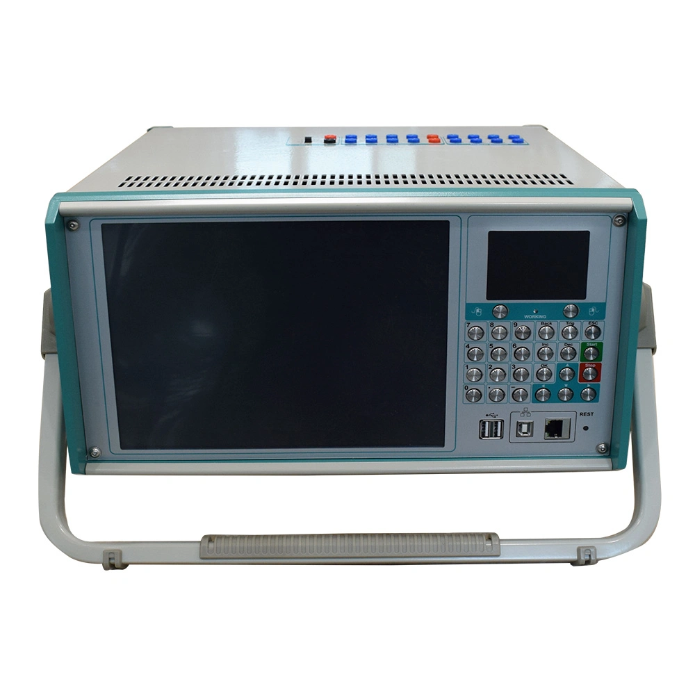 Microprocessor Comprehensive Secondary Injector Relay Testing Six Phase Relay Protection Tester