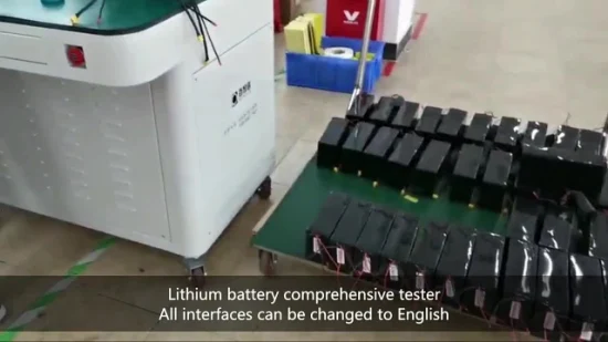 Testeur complet de batterie de personnalisation de fonction spéciale pour batterie au Lithium finie